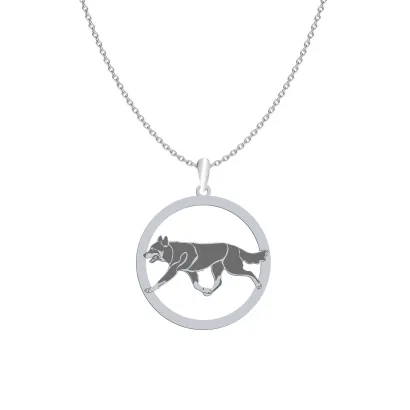 Silver Lapinporokoira necklace, FREE ENGRAVING - MEJK Jewellery