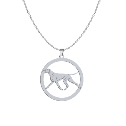 Silver Pointer necklace, FREE ENGRAVING - MEJK Jewellery