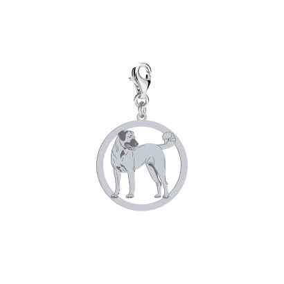 Charms z psem Kangal srebro GRAWER GRATIS - MEJK Jewellery