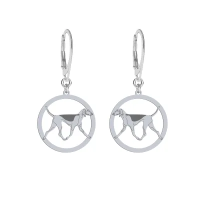 Silver Poitevin earrings, FREE ENGRAVING - MEJK Jewellery