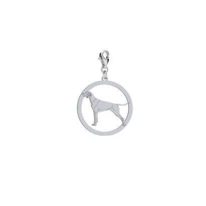 Silver Pointer charms, FREE ENGRAVING - MEJK Jewellery