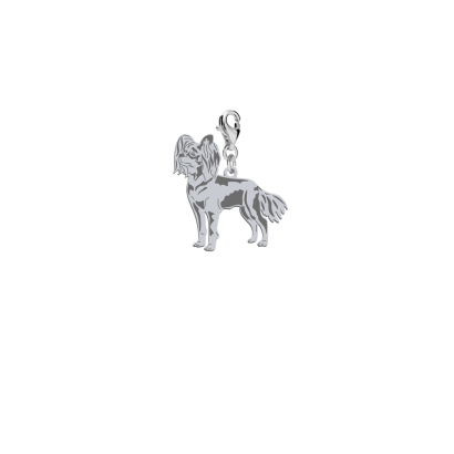 Charms z psem Rosyjski Toy srebro GRAWER GRATIS - MEJK Jewellery
