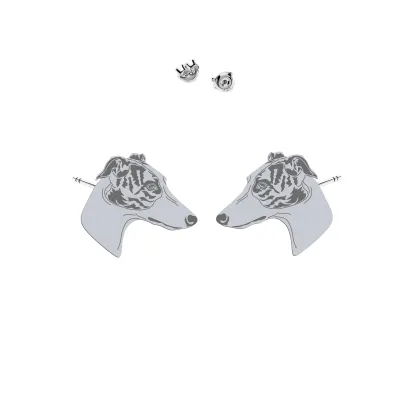 Silver Greyhound earrings - MEJK Jewellery