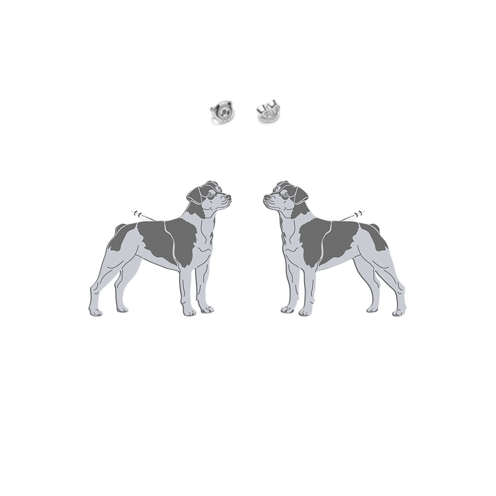 Silver Brazilian Terrier earrings - MEJK Jewellery