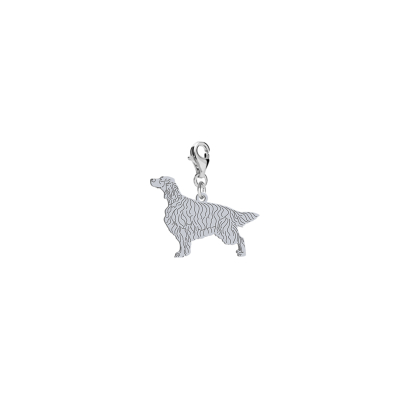 Silver Irish Red Setter charms, FREE ENGRAVING - MEJK Jewellery