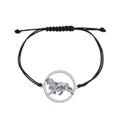 Sussex Spaniel string bracelet, FREE ENGRAVING - MEJK Jewellery