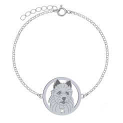 Terrier Australijski Bransoletka srebrna GRAWER GRATIS - MEJK Jewellery