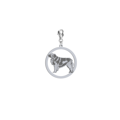 Silver Leonberger charms, FREE ENGRAVING - MEJK Jewellery