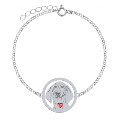 Silver Poitevin bracelet, FREE ENGRAVING - MEJK Jewellery