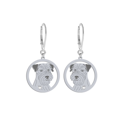 Kolczyki srebro 925 Jack Russell Terrier Szorstkowłosy GRAWER GRATIS - MEJK Jewellery
