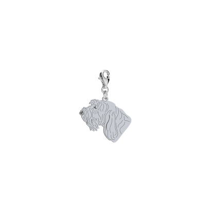 Silver Spinone Italiano charms, FREE ENGRAVING - MEJK Jewellery
