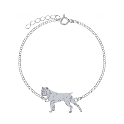 Silver Bandog bracelet - MEJK Jewellery