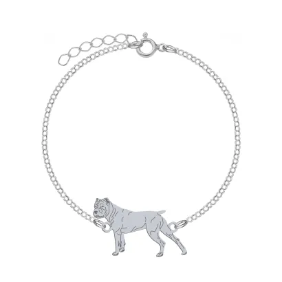 Silver Bandog bracelet - MEJK Jewellery
