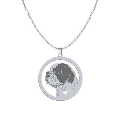 Silver Saint Bernard necklace - MEJK Jewellery