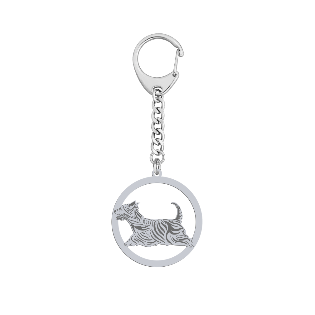 Brelok z Australian Silky Terrier srebro GRAWER GRATIS - MEJK Jewellery