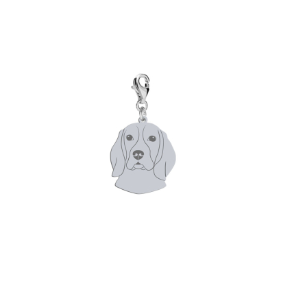 Silver Beagle engraved charms - MEJK Jewellery
