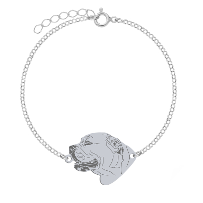 Silver Ca de Bou bracelet, FREE ENGRAVING - MEJK Jewellery