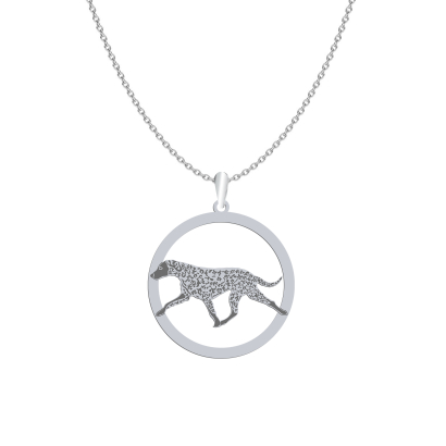 Silver Curly Coated Retriever necklace, FREE ENGRAVING - MEJK Jewellery