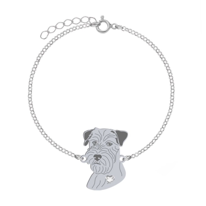 Bransoletka srebro Jack Russell Terrier Szorstkowłosy GRAWER GRATIS - MEJK Jewellery