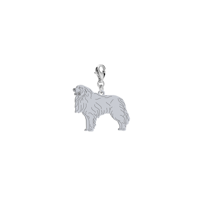 Charms z psem Pirenejski Pies Górski srebro GRAWER GRATIS - MEJK Jewellery
