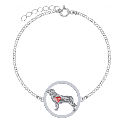 Silver German Spaniel engraved bracelet - MEJK Jewellery