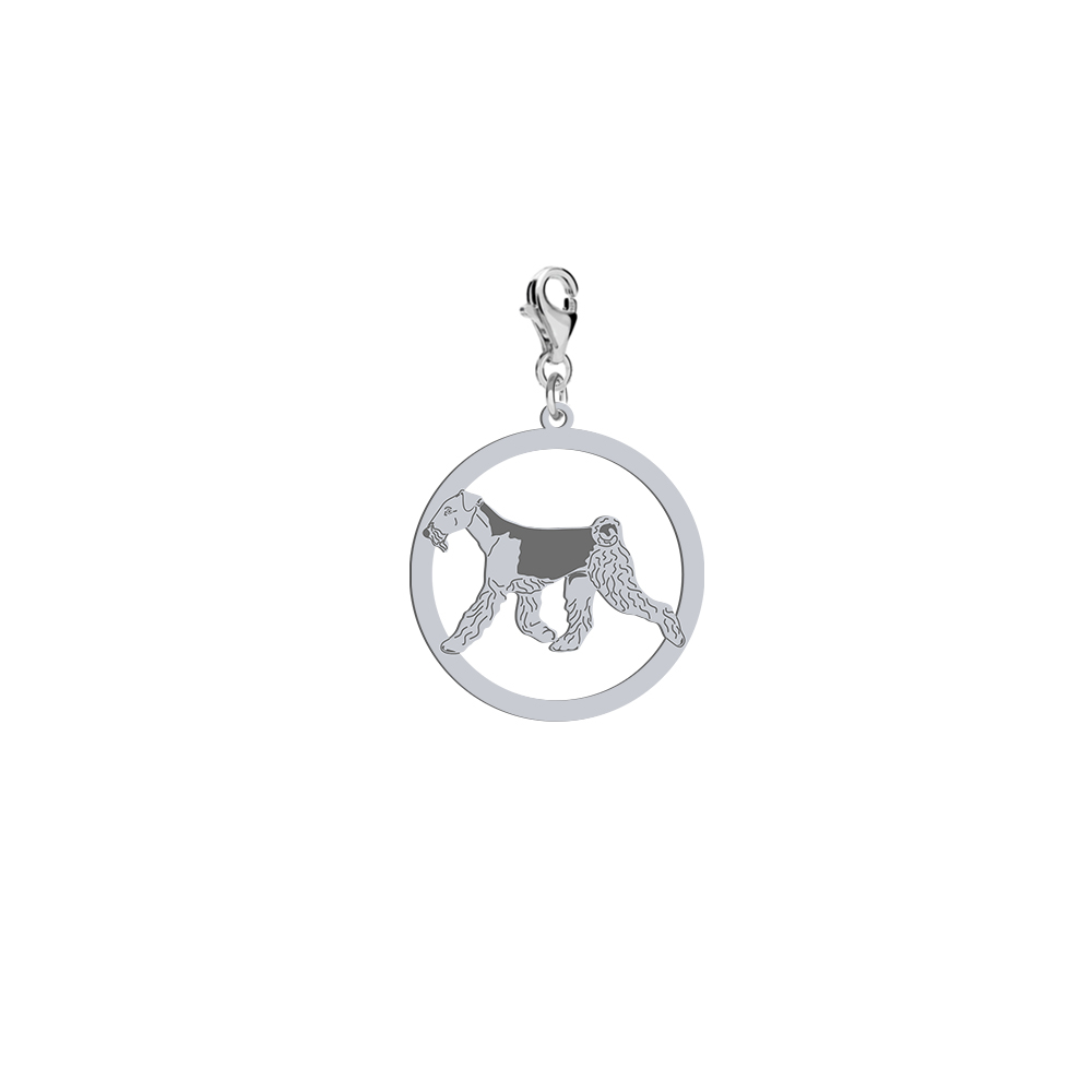 Srebrny charms Airedale Terrier - MEJK Jewellery