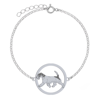 Bransoletka ze srebra Jack Russell Terrier Szorstkowłosy GRAWER GRATIS - MEJK Jewellery