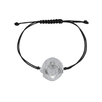 Bransoletka Hawańczyk biżuteria srebro pozłacane sznurek GRAWER GRATIS - MEJK Jewellery