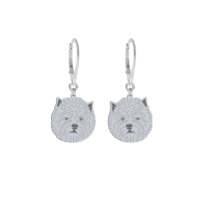 Silver West highland white terrier, FREE ENGRAVING - MEJK Jewellery