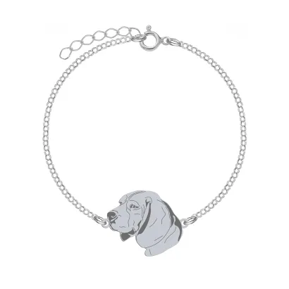 Silver Beagle bracelet with - MEJK Jewellery