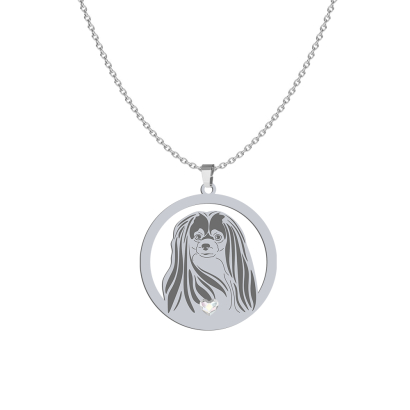 Silver Phalene necklace, FREE ENGRAVING - MEJK Jewellery