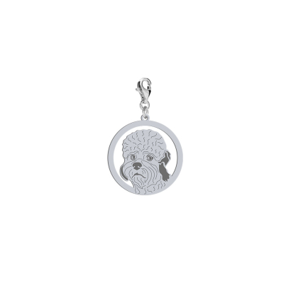 Silver Dandie Dinmont Terrier engraved charms - MEJK Jewellery
