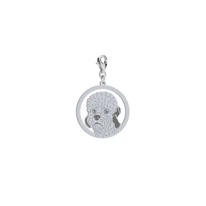 Silver Dandie Dinmont Terrier engraved charms - MEJK Jewellery