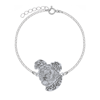 Silver Pumi engraved bracelet with a heart - MEJK Jewellery