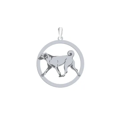 Silver Kangal engraved pendant - MEJK Jewellery