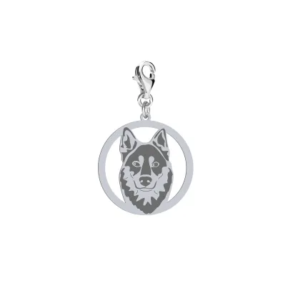 Silver Lapinporokoira charms, FREE ENGRAVING - MEJK Jewellery