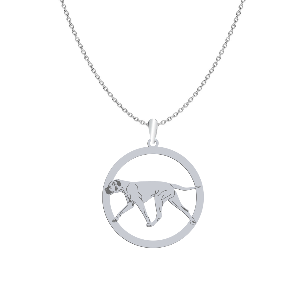 Silver Tosa Inu necklace, FREE ENGRAVING - MEJK Jewellery