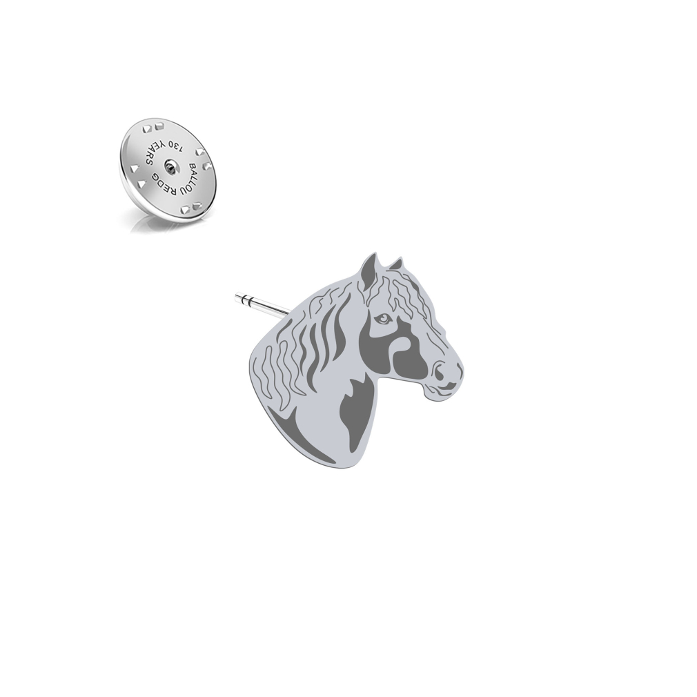 Silver Tinker Horse  pin - MEJK Jewellery
