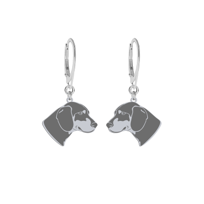 Silver Slovensky Kopov earrings, FREE ENGRAVING - MEJK Jewellery