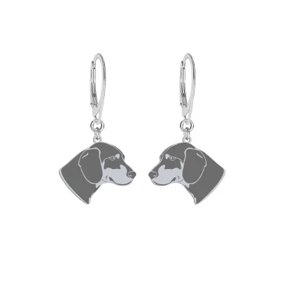 Silver Slovensky Kopov earrings, FREE ENGRAVING - MEJK Jewellery