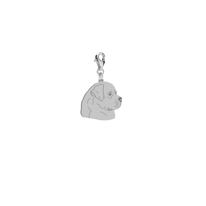 Silver Newfoundland charms, FREE ENGRAVING - MEJK Jewellery