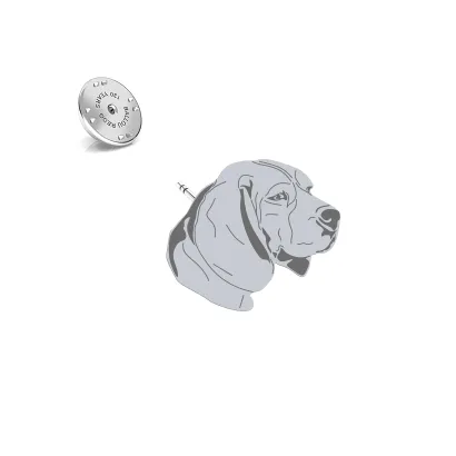 Silver Beagle pin - MEJK Jewellery