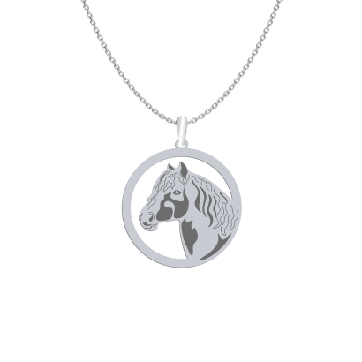 Silver Tinker Horse  necklace, FREE ENGRAVING - MEJK Jewellery