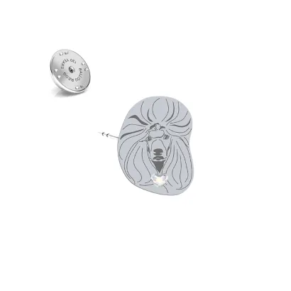 Silver Poodle pin - MEJK Jewellery