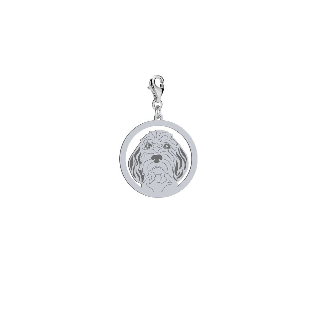 Silver Petit Basset Griffon Vendéen charms - MEJK Jewellery