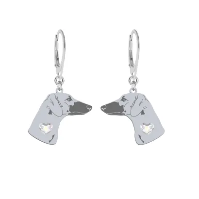 Silver Sloughi engraved earrings - MEJK Jewellery