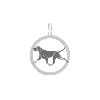 Silver Polish Hunting Dog pendant, FREE ENGRAVING - MEJK Jewellery