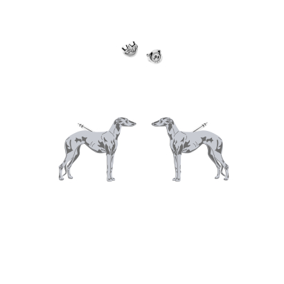 Silver Galgo Espanol earrings - MEJK Jewellery