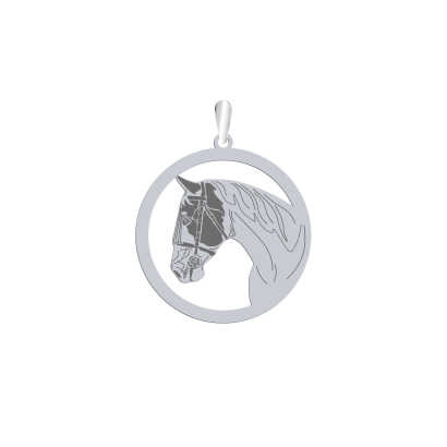 Zawieszka Koń American Paint Horse srebro - MEJK Jewellery