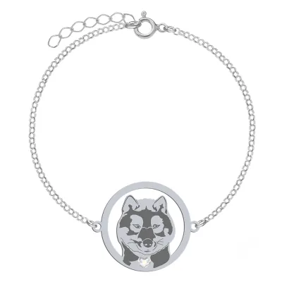 Silver Shikoku bracelet, FREE ENGRAVING - MEJK Jewellery